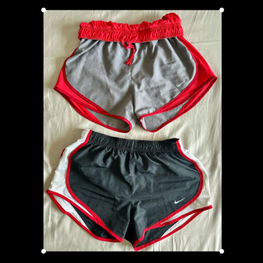 Nike Women’s Dri-FIT Running Shorts – 2 Pair Bundle – Size Small, small